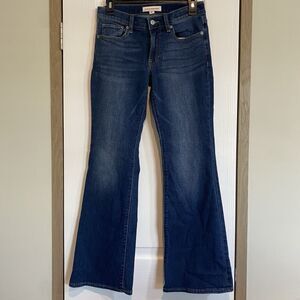 Lucky Brand Jeans Womens 4/27 Flared Mid Rise